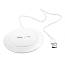 Load image into Gallery viewer, SLLEA White Qi Power Wireless Charging Pad Charger for Samsung Galaxy S8 S8+ Note 5 6
