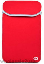 Load image into Gallery viewer, - Black + Red Sleeve Case Bag for Barnes and Noble Nook {+ 1pc name tag}
