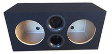 Load image into Gallery viewer, Custom Ported/Vented Sub Box Subwoofer Enclosure for 2 12&quot; Subs - 32 Hz - 4&quot; Aeroports - 4.3 CU FT
