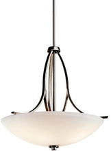 Load image into Gallery viewer, Kichler 42561BPT, Granby Large Bowl Pendant, 3 Light, 300 Total Watts, Brushed Pewter
