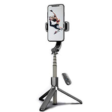 Load image into Gallery viewer, Smooth X Selfie Stick/Tripod/Gimbal Foldable Stabilizer for Smartphone, Extendable Stabilizer Portable Handheld Gimbal
