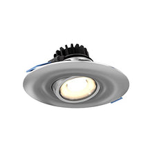 Load image into Gallery viewer, DALS Lighting LEDDOWNG4-SN 4&quot; Round LED Gimbal Recessed Light, Satin Grey
