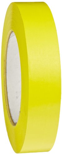 Thomas Yellow Extra-Long Pressure-Sensitive Vinyl Labeling Tape, 1