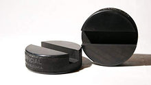 Load image into Gallery viewer, PUCKUPS - The Original Indestructible Hockey Puck Phone Stand - The Best Universal Smartphone Stand Compatible for All iPhone/Samsung/Google/LG Smartphones. Made from a Real Hockey Puck (2 Pack)
