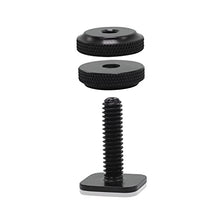 Load image into Gallery viewer, LimoStudio [2-Pack] Mini Black 1/4&quot; Double Screw Hot Shoe Mount Adapter Holder, AGG2631
