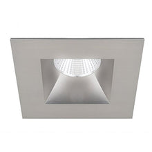 Load image into Gallery viewer, WAC Lighting R3BSD-F930-BN Oculux 3.5&quot; LED Square Open Reflector Trim Engine in Brushed Nickel Finish; Flood Beam, 90+CRI and 3000K
