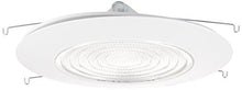 Load image into Gallery viewer, Elco Lighting El13 W 6â? Cfl Sloped Shower Trim With Fresnel Lens   El13 (Cfl Sloped)
