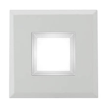 Load image into Gallery viewer, NICOR Lighting 3 inch White Square LED Recessed Downlight in 4000K (DQR3-10-120-4K-WH-BF)
