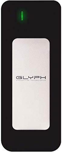 Glyph Production Technologies Atom Portable SSD (2TB, Silver)