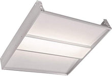 Load image into Gallery viewer, LB76400 LED Troffer 2x2FT, 40W, 3500K Warm White, 4560 Lumens, Dimmable, White Frame, Lighting Fixture Trim, UL Certified 2-Pack
