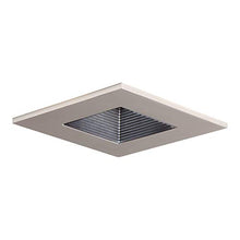 Load image into Gallery viewer, HALO Recessed 3011SNBB 3-Inch 15-Degree Trim Adjustable Square with Black Baffle, Satin Nickel
