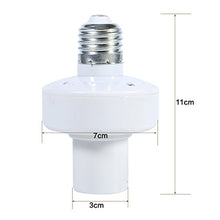 Load image into Gallery viewer, Yosoo Wireless Remote Control E27 Screw Light Lamp Bulb Holder Cap Base Socket Controller Switch
