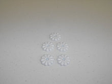 Load image into Gallery viewer, 5 White Ceiling Floret Medallion Screw Washer Cover Rosettes Mobile Home RV
