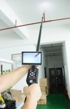CCTV Wall and House roof Inspection Camera with Flexible 23mm Camera Head V5-TS1308D