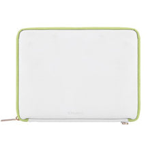 Load image into Gallery viewer, VanGoddy White Green Travel Cover Sleeve Carrying Case for Kobo Clara HD, Aura H2O Edition 2, One, H2O, Edition 2
