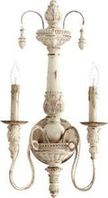 Load image into Gallery viewer, Quorum 5506 2 70 Traditional Two Light Wall Mount From Salento Collection In White Finish
