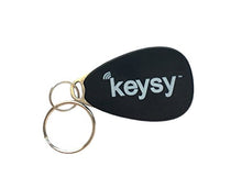 Load image into Gallery viewer, Keysy Rewritable RFID Key Fobs (5-Pack, Black)
