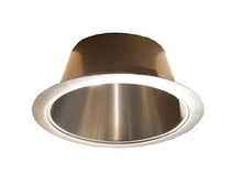 Load image into Gallery viewer, 6&quot; Satin Nickel Open Reflector trim for Par30/R30 Line Voltage Recessed Light-Fit Halo/Juno
