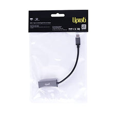 Load image into Gallery viewer, UPTab USB C to Ethernet Adapter (USB C to Gigabit Ethernet Adapter) Compatible with Thunderbolt 3/4 and USB 4
