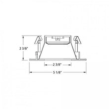 Load image into Gallery viewer, WAC Lighting HR-D412-SC/WT 4in Square Trim Recessed Downlights, Specular Clear/White
