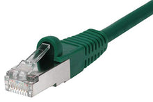 Load image into Gallery viewer, SF Cable Cat5e Shielded (STP) Ethernet Network Cable, 26AWG 4pair Stranded Copper Wire, RJ45 Plug, 350MHz, 50ft, Green
