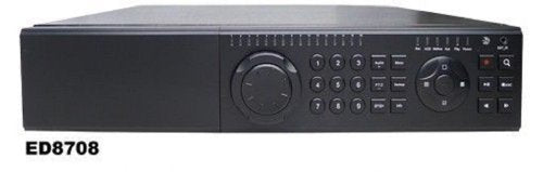 ED8708 8 Channel Standalone HD SDI DVR, 2 TB HDD Included