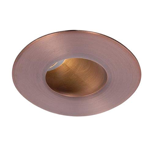 WAC Lighting HR-2LED-T409N-W-CB Recessed Down Light 2-Inch Lens Wall Washer Square Trim, Copper Bronze