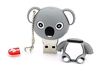 Load image into Gallery viewer, 2.0 Koala Bear Gray White Feet 32GB USB External Hard Drive Flash Thumb Drive Storage Device Cute Novelty Memory Stick U Disk Cartoon Animal
