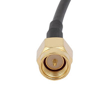 Load image into Gallery viewer, Aexit RG174 Antenna Distribution electrical WiFi Pigtail Cable SMA Male to Male Connector 50cm Length
