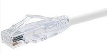 Load image into Gallery viewer, Unirise Usa Clearfit Slim Cat6 Patch Cable, Snagless, White, 6ft CS6-06F-WHT
