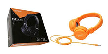 Load image into Gallery viewer, Kids Headphones On-Ear Comfortable Foldable Headphones for Kids Lightweight Stereo Headset for Kids Childrens Girls Boys Smartphone PC Tablet MP3/4 Video Game Toddler Headphones (Orange)
