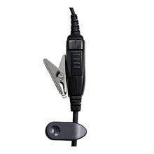 Load image into Gallery viewer, Maxtop AEH3000-M9 Walkie Talkie Two Way Radio Black Headset Earpiece Mic for Motorola D93441 DP4400EX DGP8550EX
