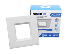 Load image into Gallery viewer, NICOR Lighting DLQ4-10-120-3K-WH DLQ4 LED Downlight, 4&quot;, 3000K
