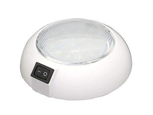 LED Dome Light - 24 VDC - High Power Cool White LED Downlight for Home, Auto, Truck, RV, Boat and Aircraft