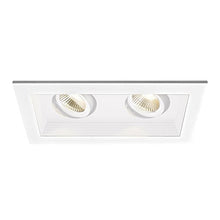 Load image into Gallery viewer, WAC Lighting MT-3LD211R-W935-WT Mini Multiple LED Two Remodel Housing with Trim and Light Engine 3500K Narrow White, 45 Beam Angle
