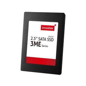 INNODISK DES25-A28D06SW1QC Innodisk 3ME 128GB SSD at Wide Temp -40 to 85C, InnoDisk 128 GB SATA III Internal SSD, 2.5 in, MLC Flash, 5V.