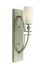 Load image into Gallery viewer, Woodbridge Lighting 12241-STN Aurora Bathroom/Wall Sconce, 4-3/4-Inch by 18-Inch by 7-Inch, Satin Nickel
