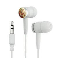 GRAPHICS & MORE Christmas Holiday Retro Antique Santa Route Novelty in-Ear Earbud Headphones