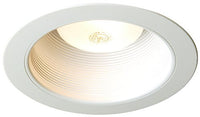 Juno Lighting V3024 WWH LED Conical Baffle Trim Round White VuLite, 6 Inch