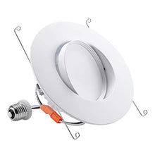 Load image into Gallery viewer, Torchstar 5/6 Inch Retrofit Led Gimbal Downlight, 900lm, 13 W (75 W Equiv.), Ul &amp; Energy Star Certifie
