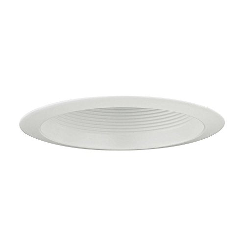 White Baffle PAR30 Shower Trim for 6-Inch Recessed Housings