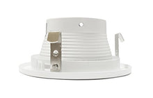 Load image into Gallery viewer, Nicor Lighting 4 Inch White Baffle Trim, For 4 Inch Housings (19502 Wh)
