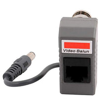 Load image into Gallery viewer, Aexit One Pair Transmission CCTV Camera Coax BNC UTP Passive Audio Video Power Balun Transceiver
