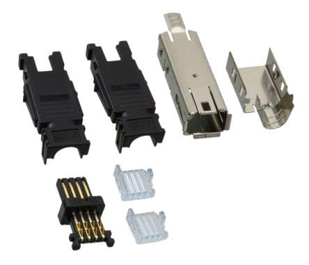 Modular Connector, Mini I/O, Jack, 8 Contacts, 8 Positions, 1 Ports