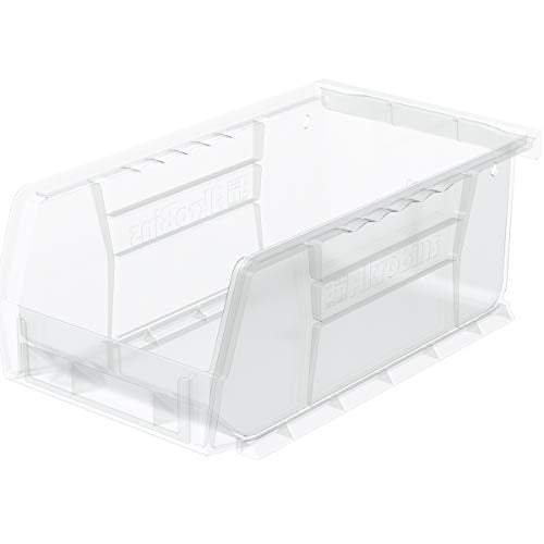 Akro Mils 30220 Akro Bins Plastic Storage Bin Hanging Stacking Containers, (7 Inch X 4 Inch X 3 Inch)