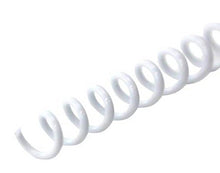 Load image into Gallery viewer, Spiral Coil Binding Spines 9mm (11/32 x 12) 4:1 [pk of 100] White (Blue Tint) (PMS 656 C)
