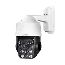 Load image into Gallery viewer, SUNBA 4K 8MP PTZ Camera Outdoor, IP PoE+ Security Dome, 20X Optical Zoom, Built-in Mic, 24x7 Automatic PTZ Tour, Night Vision up to 328ft (507-D20X 4K)
