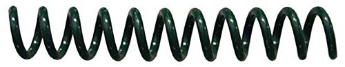 Spiral Coil Binding Spines 9mm (11/32 x 12) 4:1 [pk of 100] Moss Green (PMS 3302 C)