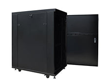 Load image into Gallery viewer, 22U 39&quot; Deep Server Rack Cabinet LED Screen IT Data Network Enclosure/Free PDU and Accessories!!!
