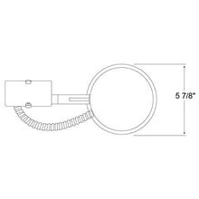 Load image into Gallery viewer, Juno Lighting IC20R &amp; 205-WWH 5-inch IC-Rated Remodel Recessed Housing w/Downlight Baffle Trim, White
